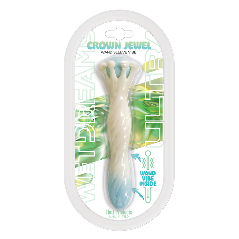 Wet Dreams Crown Jewel Crown Sceptor Vibe With Inner Wand