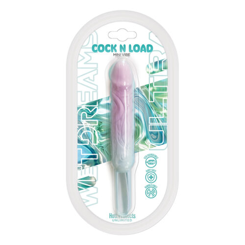 Wet Dreams Cock N Load Penis Shape Vibrating Cock Ring
