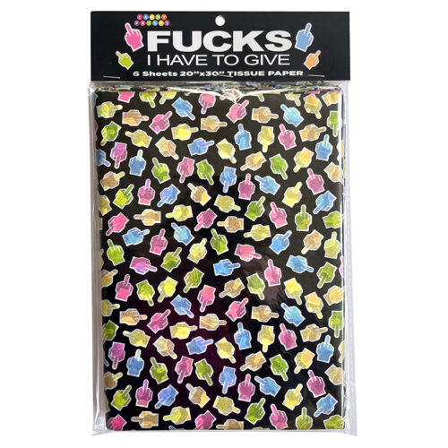 Fucks To Give Tissue Paper
