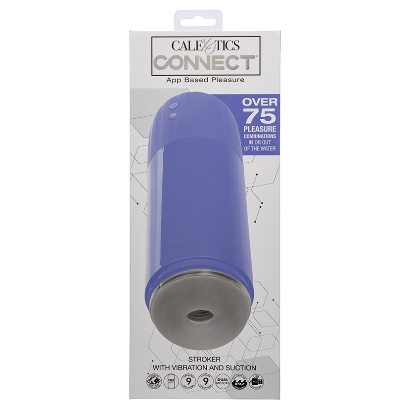 CalExotics Connect Stroker with Vibration and Suction