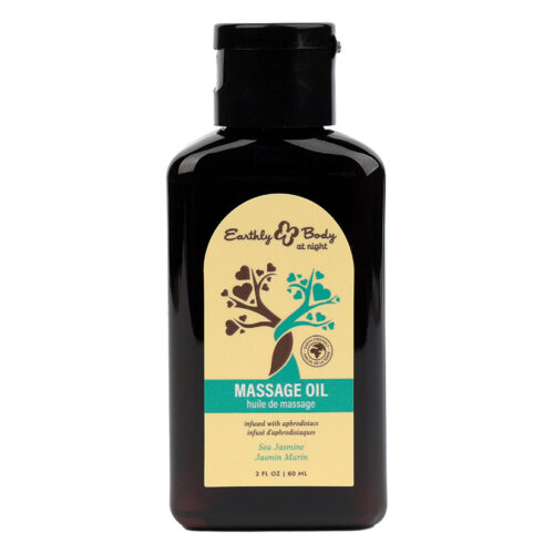 Earthly Body at Night Massage Oil Aphrodisiac-Sea Jasmine 2oz