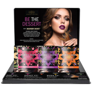 Kama Sutra Honey Dust 1oz Display of 12