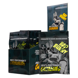 Bad Bunny Male Gummies Display of 24