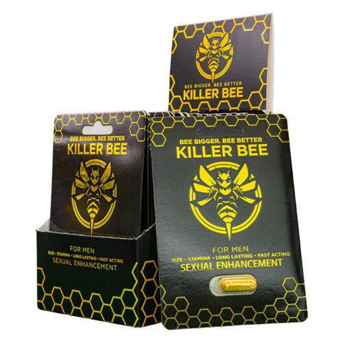 Killer Bee Male Pill Display of 24