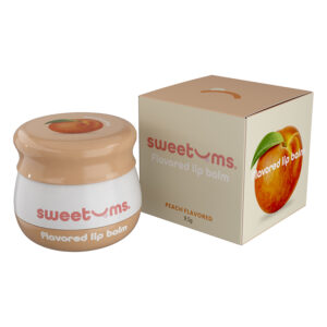 Sweetums Flavored Lip Balm-Peach