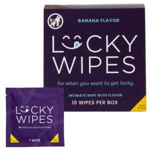 Sweetums Flavored Lucky Wipes For Men-Banana
