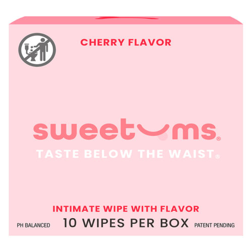 Sweetums Flavored Wipes-Cherry