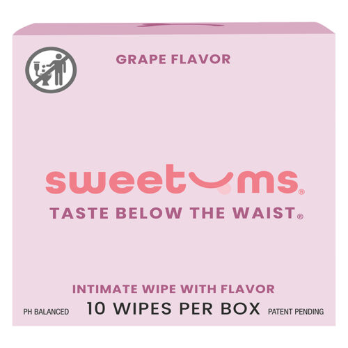 Sweetums Flavored Wipes-Grape