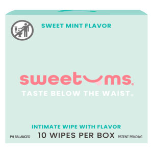 Sweetums Flavored Wipes-Sweet Mint