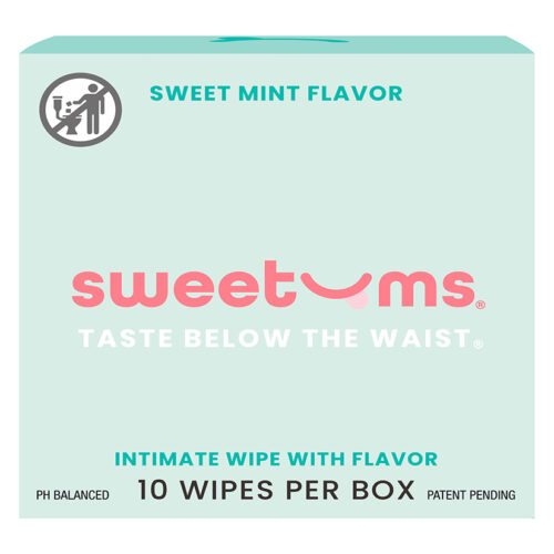 Sweetums Flavored Wipes-Sweet Mint