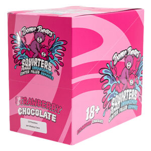 Bliss Bears Squirters Strawberry Chocolate Display of 12