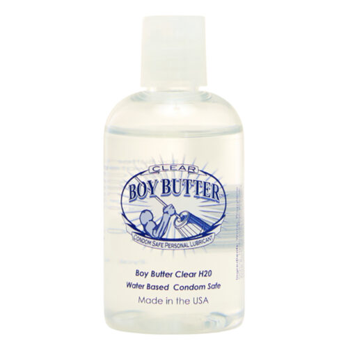 Boy Butter Clear Bottle 4oz