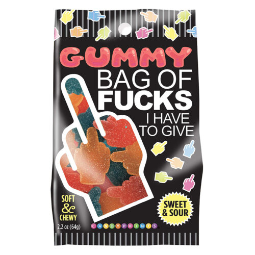 Bag of Fucks I Have To Give Sour Gummies