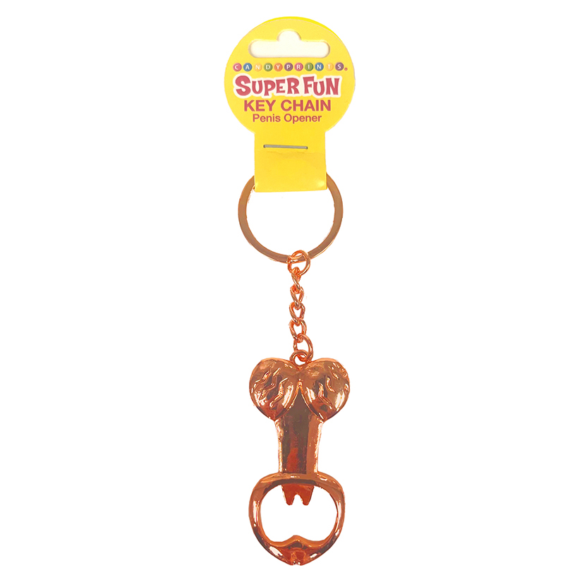 Super Fun Penis Bottle Open Key Chain