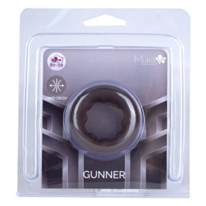 Maia Gunner Liquid Silicone Construction C Ring-Chocolate