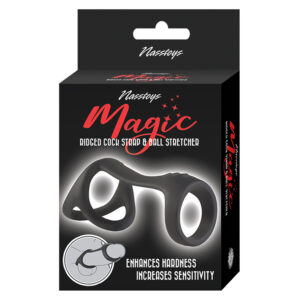 Magic Ridged Cock Strap & Ball Stretcher
