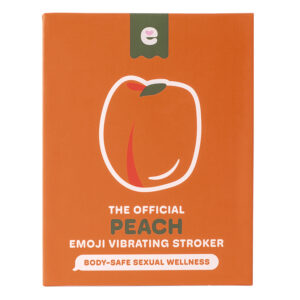 Emojibator Peach Vibrating Stroker