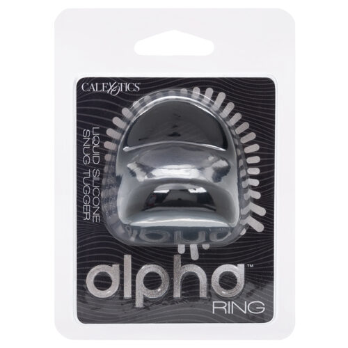Alpha Liquid Silicone Snug Tugger-Black