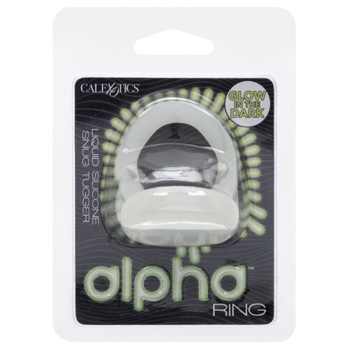 Alpha Liquid Silicone Snug Tugger-Glow In The Dark