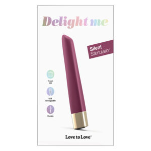 Love To Love Delight Me Clitoral Stimulator-Plum Star