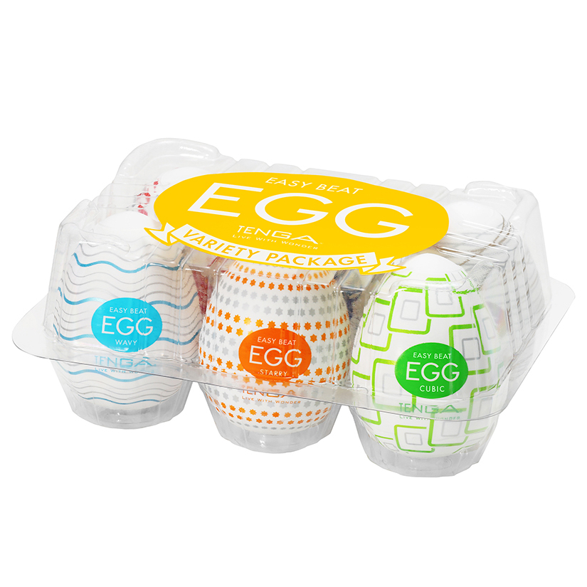 Tenga Easy Beat Egg Standard Pack of 6